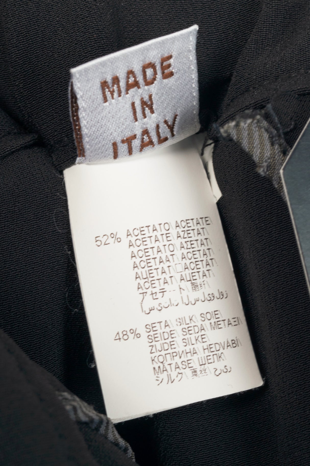 Brunello Cucinelli Black Silk-Blend Crepe Tapered Trousers