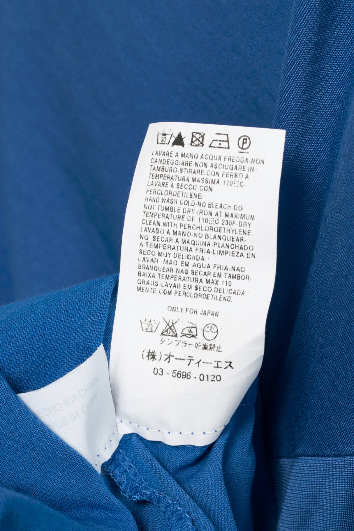 Weekend Max Mara Blue Silk- & Cotton-Jersey A-Line Dress