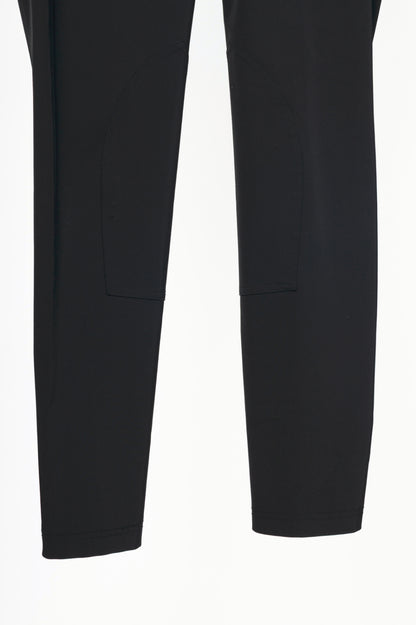 Gucci Black Twill Web-Trim Ankle-Length Riding Pants