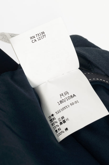 Weekend Max Mara Blue Linen-Shantung Pleated Dress