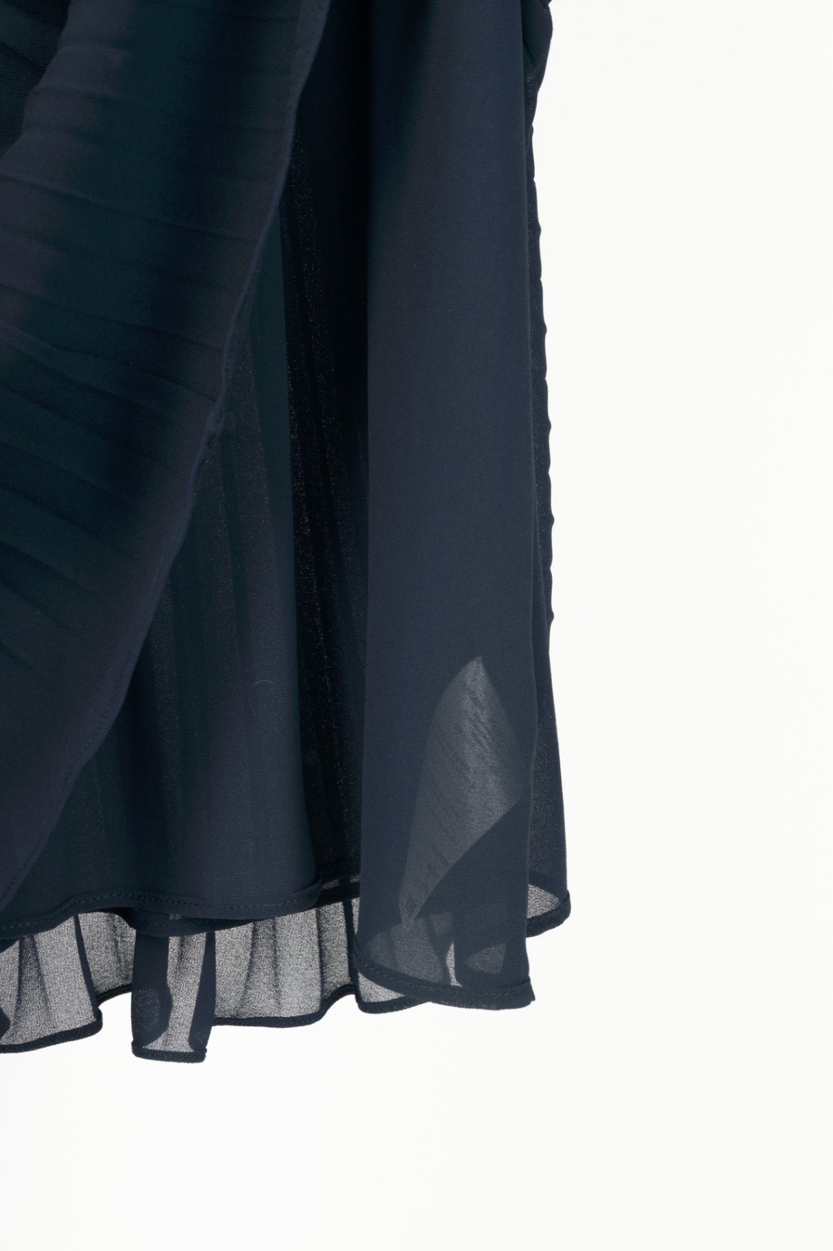 Escada Sport Dicco Deep Atlantic Striped-Knit Pleated Midi Dress