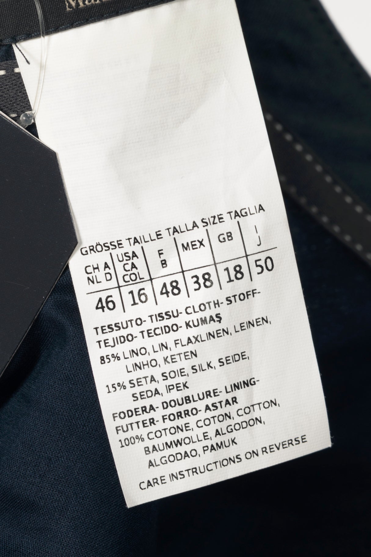 Weekend Max Mara Blue Linen-Shantung Pleated Dress