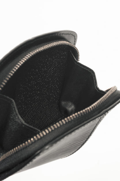 Louis Vuitton Demi Lune Noir Epi Leather Coin Purse