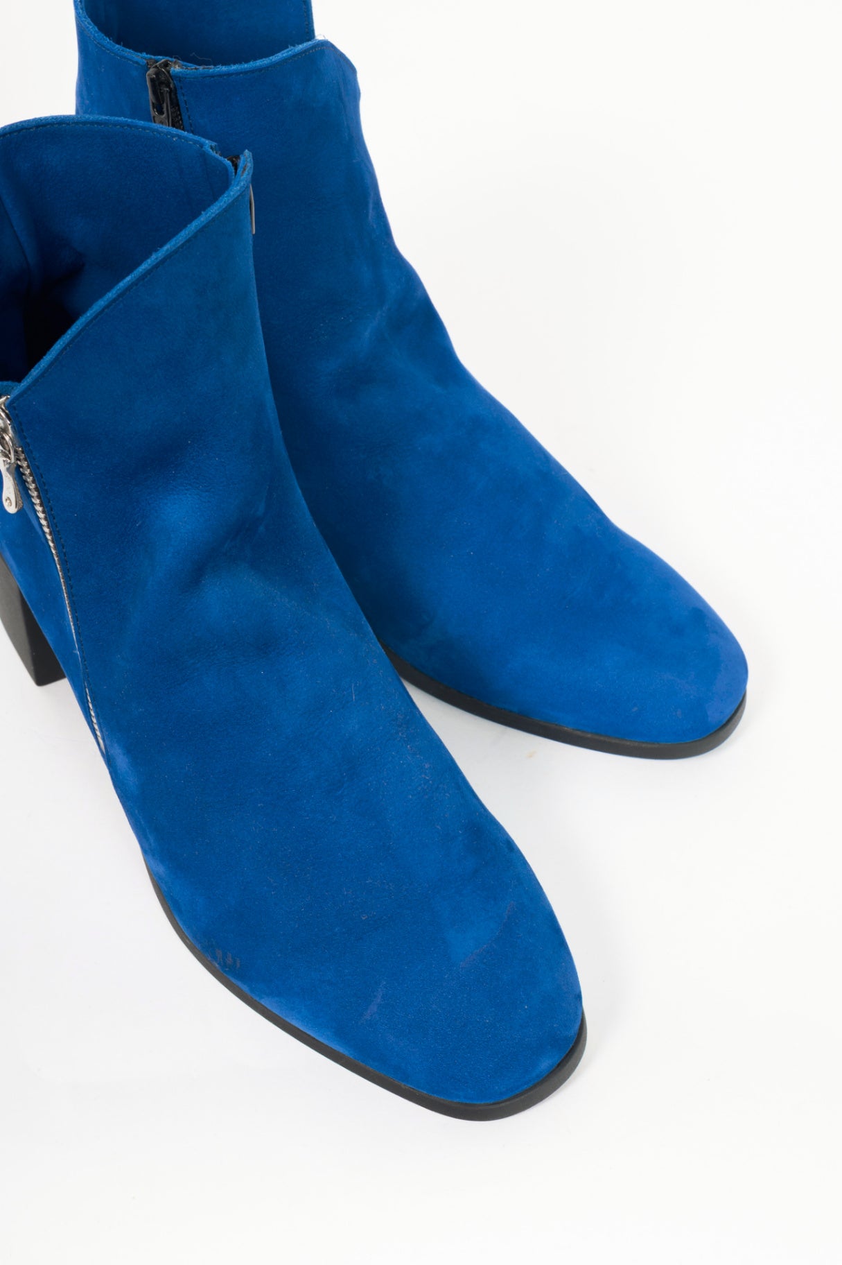 Arche Teozzi Persan Nubuck Zip Ankle Boots