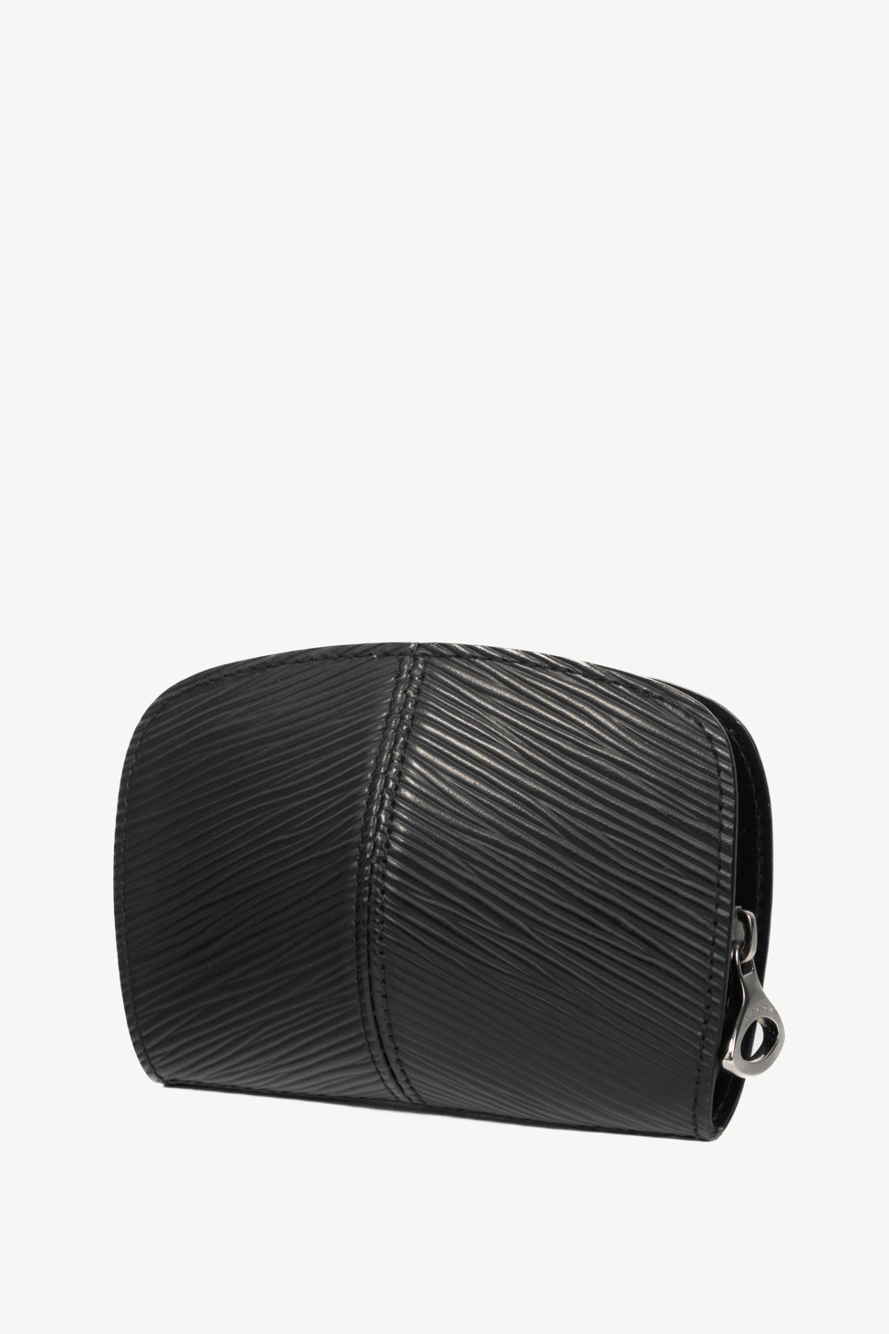 Louis Vuitton Demi Lune Noir Epi Leather Coin Purse