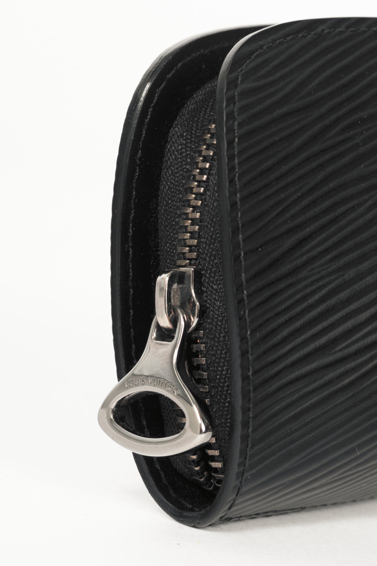 Louis Vuitton Demi Lune Noir Epi Leather Coin Purse