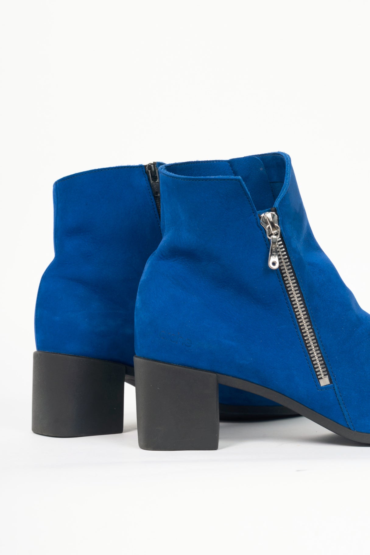 Arche Teozzi Persan Nubuck Zip Ankle Boots