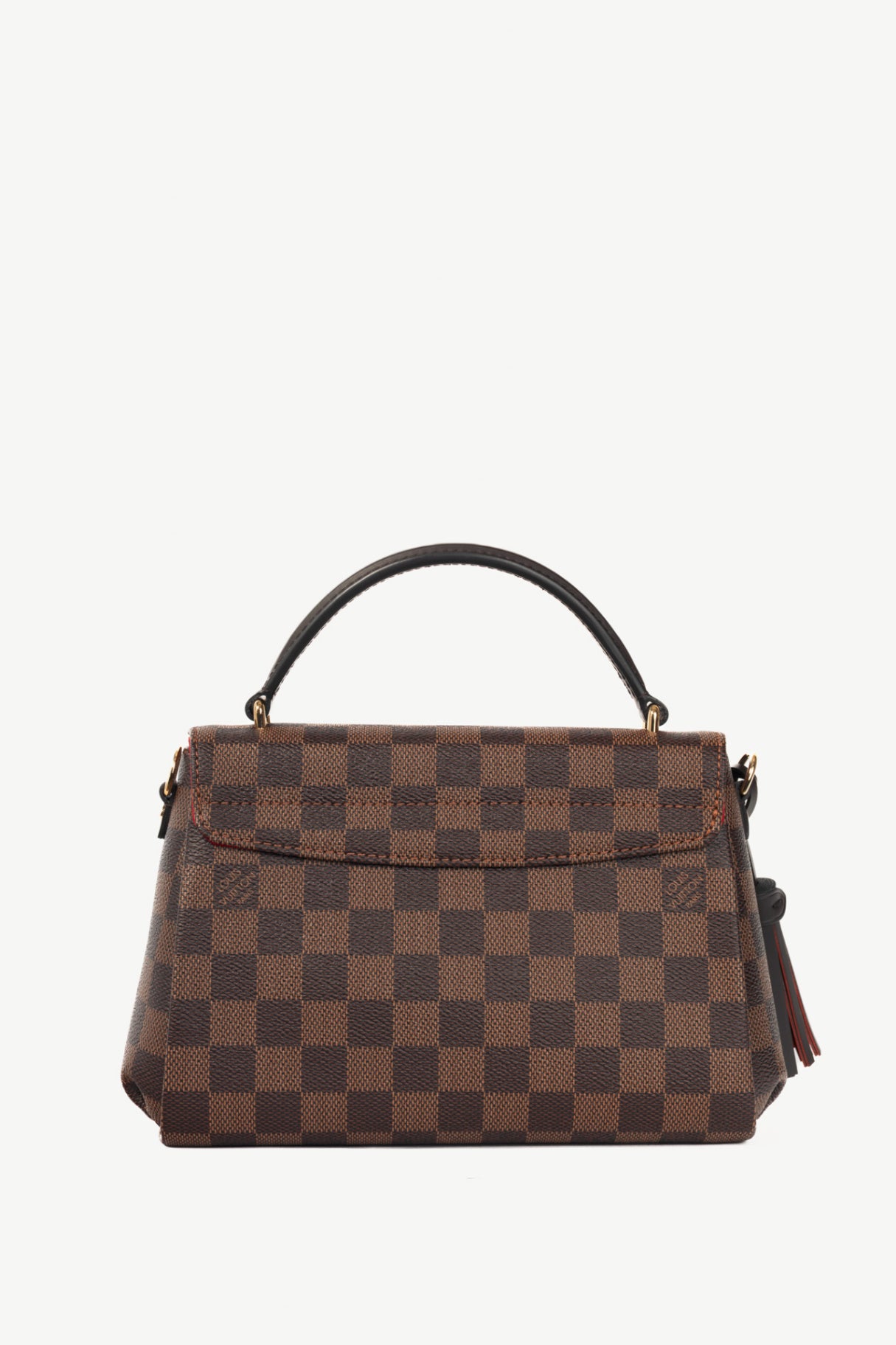 Louis Vuitton Croisette Damier Ebene Coated Canvas Satchel