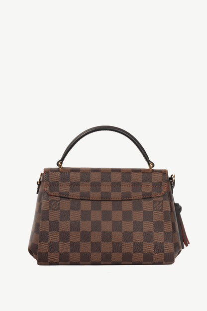 Louis Vuitton Croisette Damier Ebene Coated Canvas Satchel