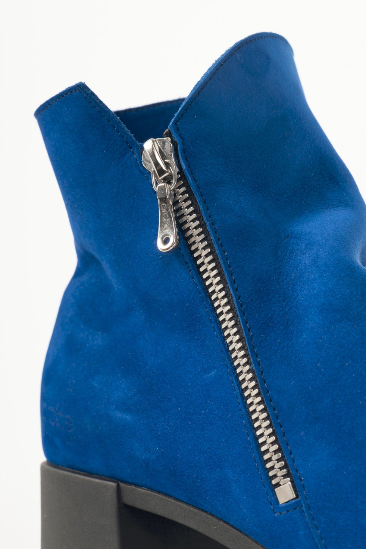 Arche Teozzi Persan Nubuck Zip Ankle Boots
