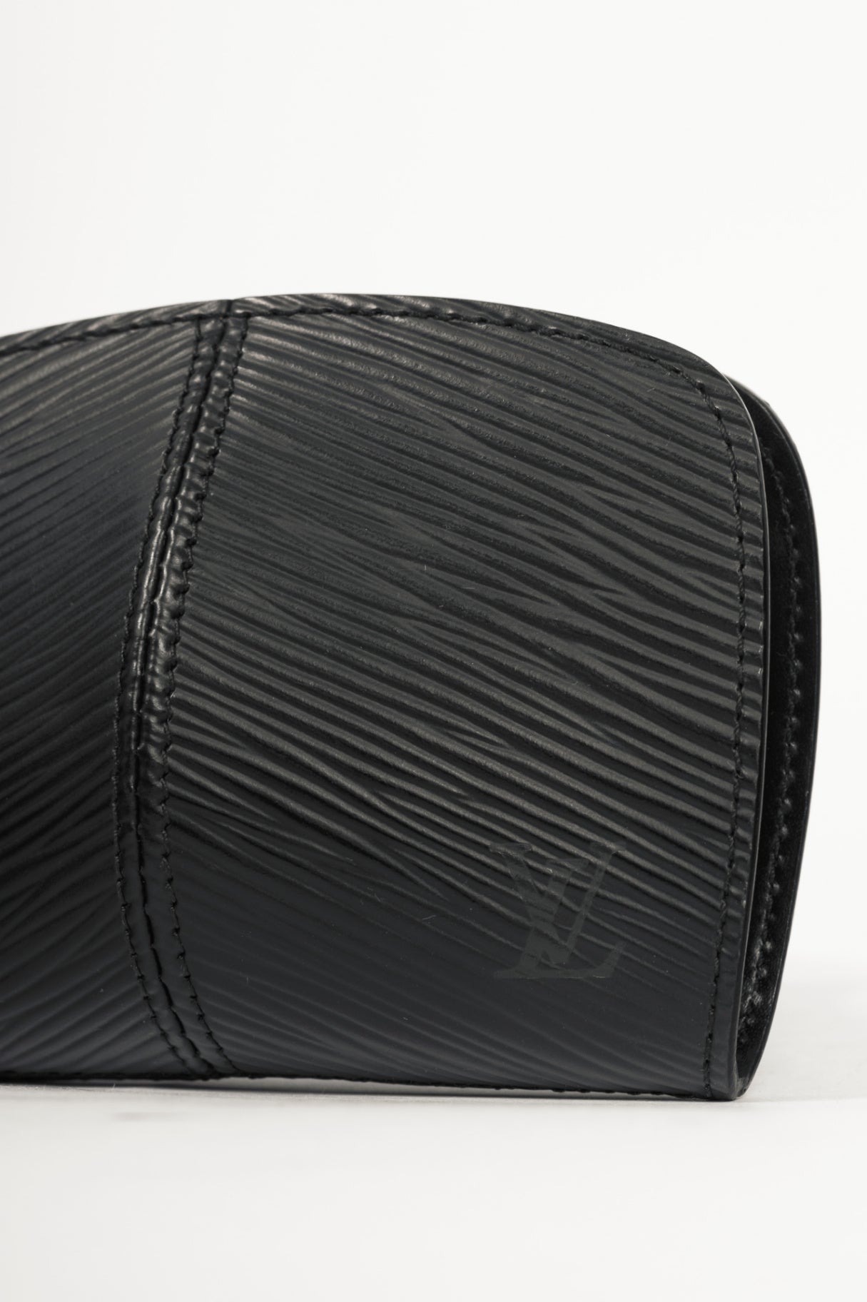 Louis Vuitton Demi Lune Noir Epi Leather Coin Purse