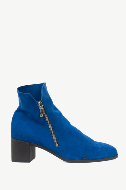 Arche Teozzi Persan Nubuck Zip Ankle Boots