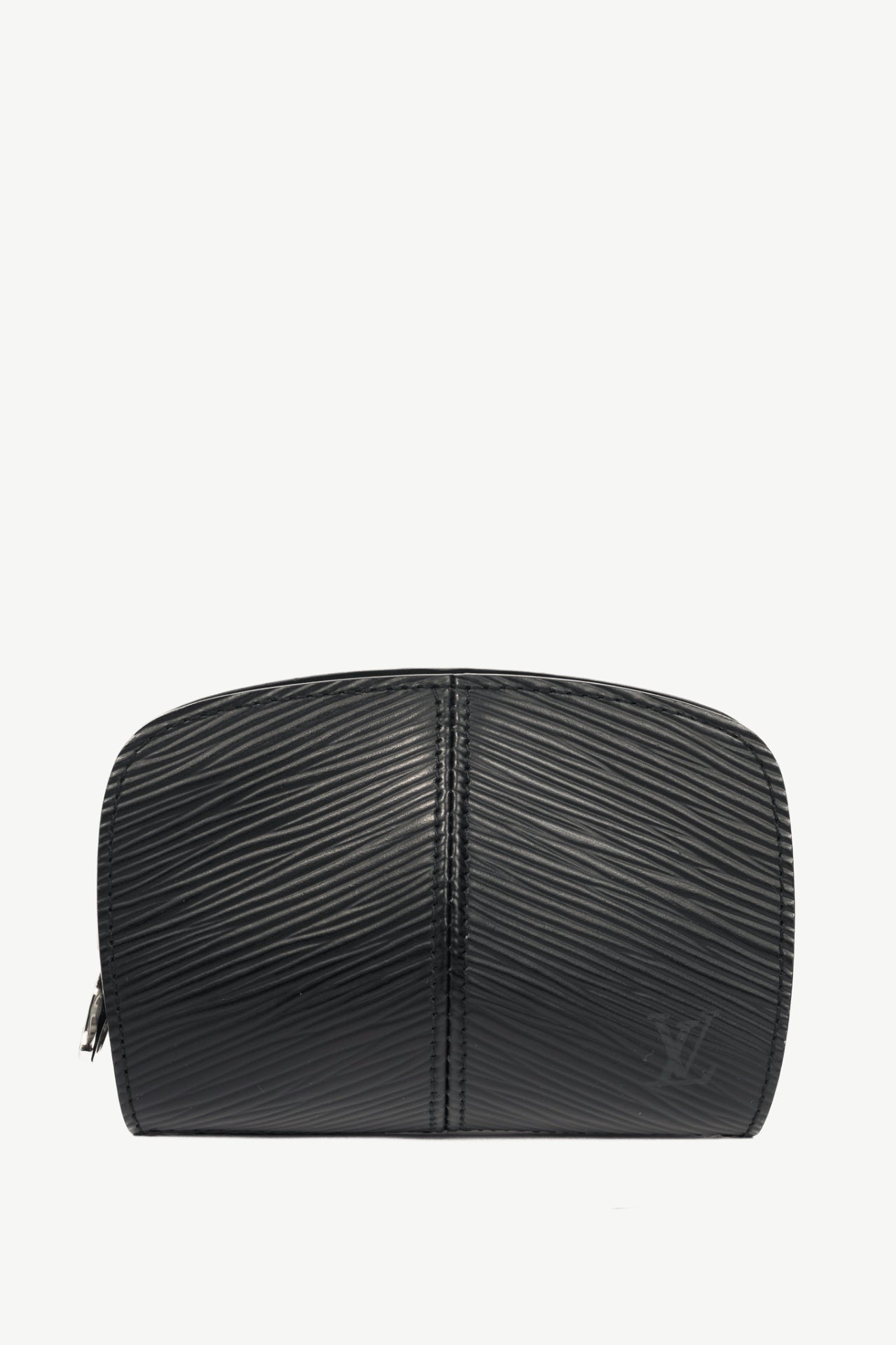 Louis Vuitton Demi Lune Noir Epi Leather Coin Purse