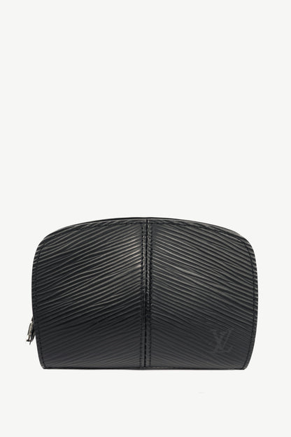 Louis Vuitton Demi Lune Noir Epi Leather Coin Purse
