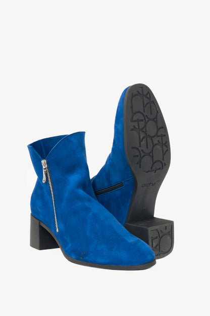 Arche Teozzi Persan Nubuck Zip Ankle Boots