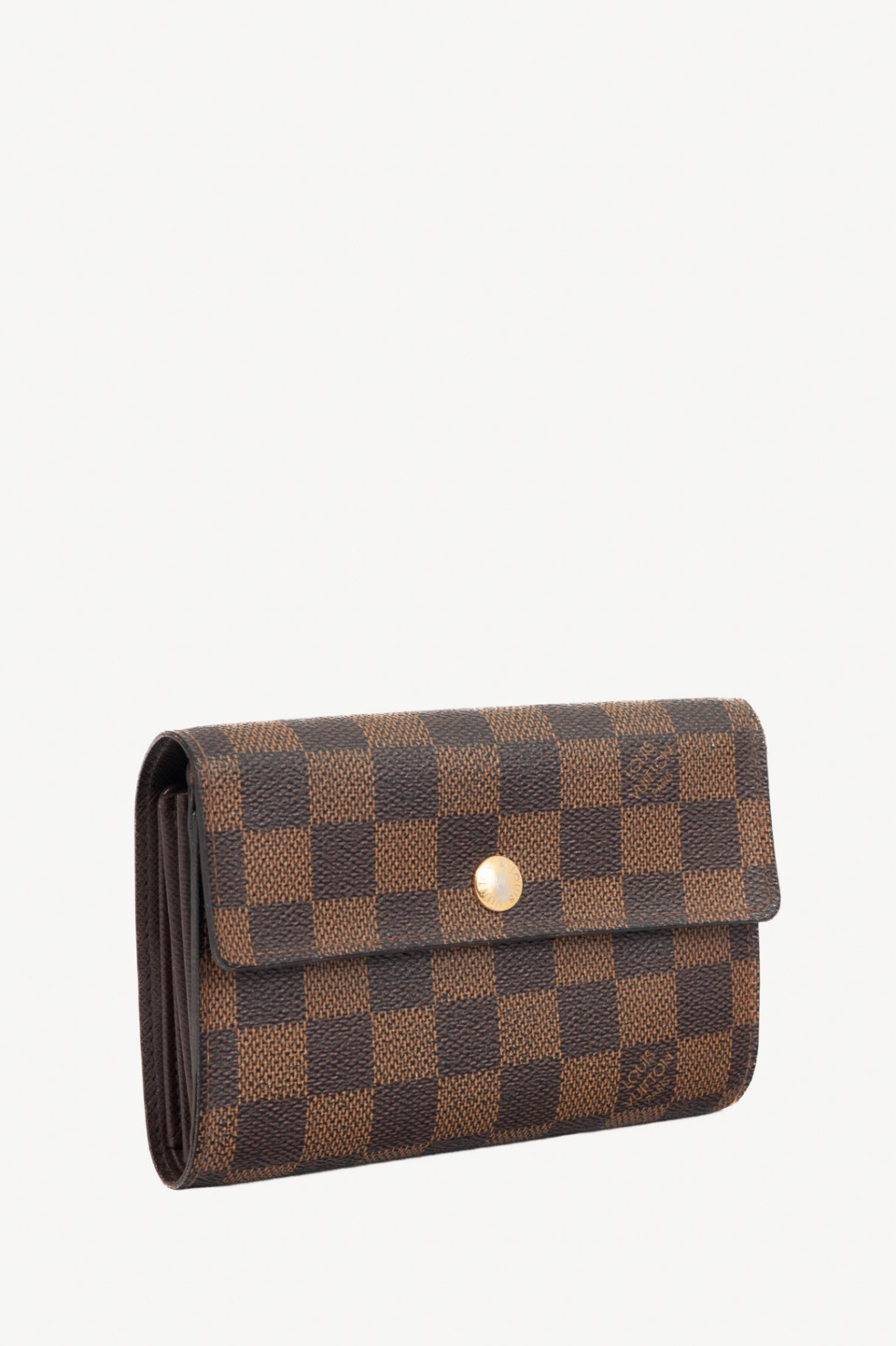 Louis Vuitton Alexandra Damier Ebene Portefeuille Wallet