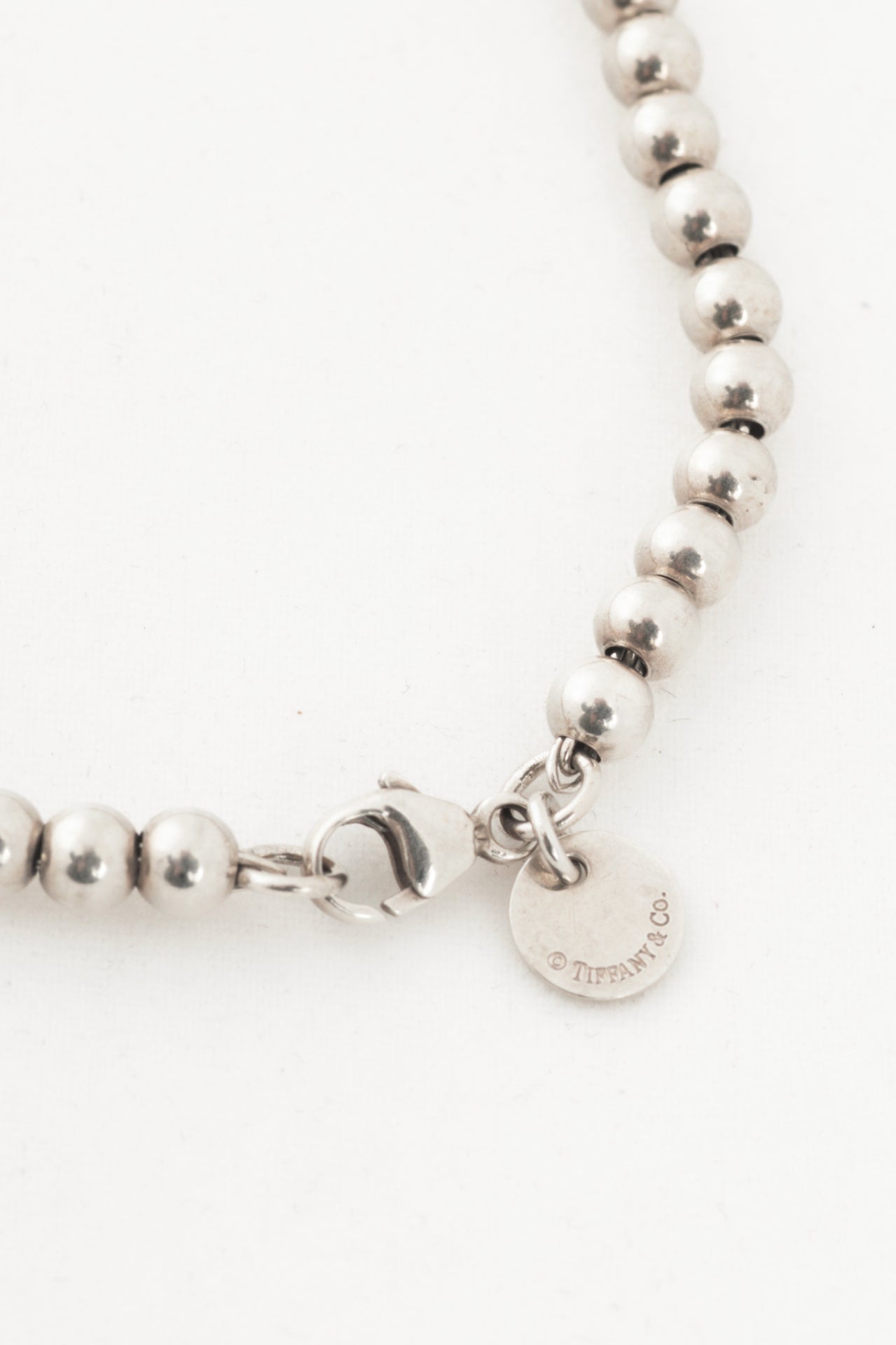 Tiffany & Co. Return to Tiffany Mom Heart Tag Bead Bracelet