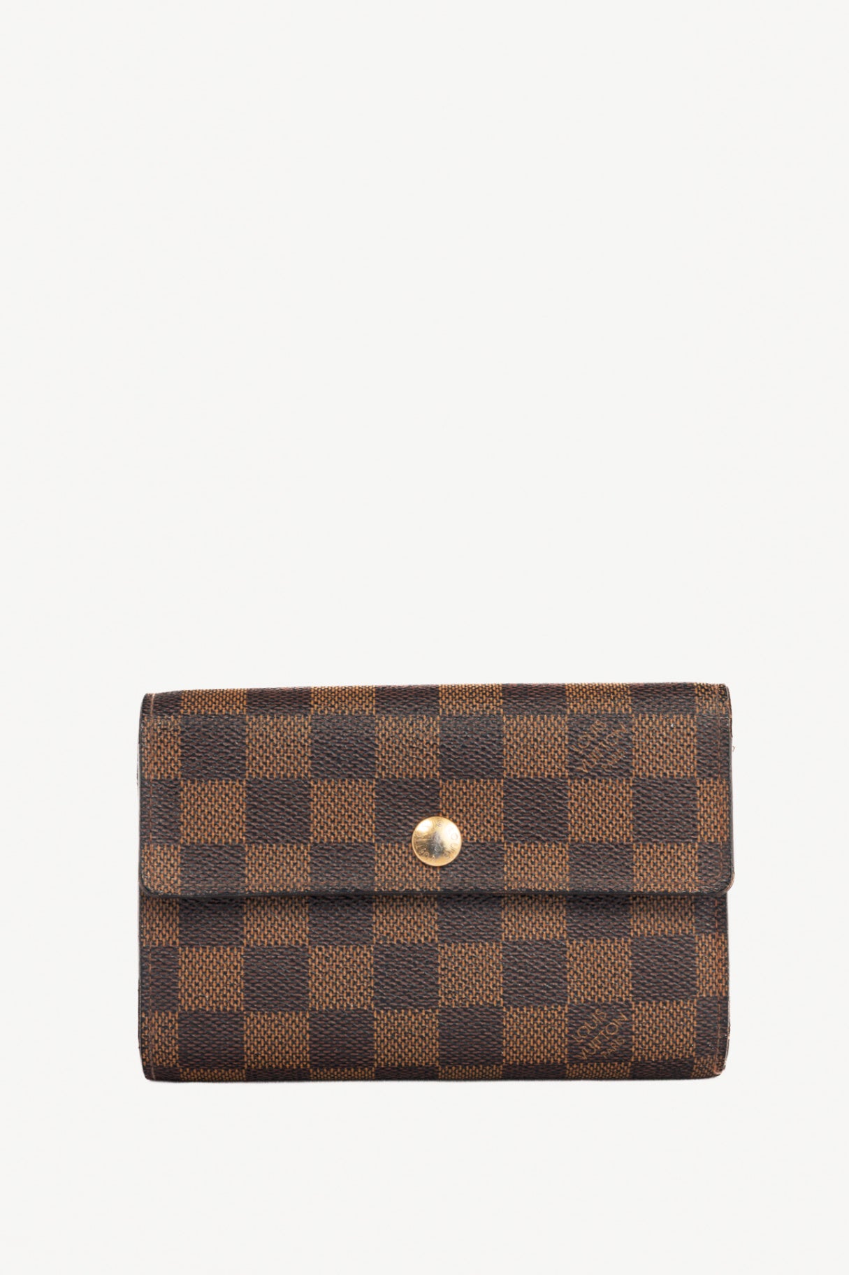 Louis Vuitton Alexandra Damier Ebene Portefeuille Wallet
