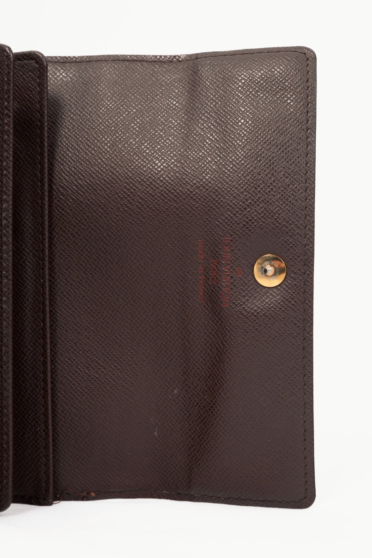 Louis Vuitton Alexandra Damier Ebene Portefeuille Wallet