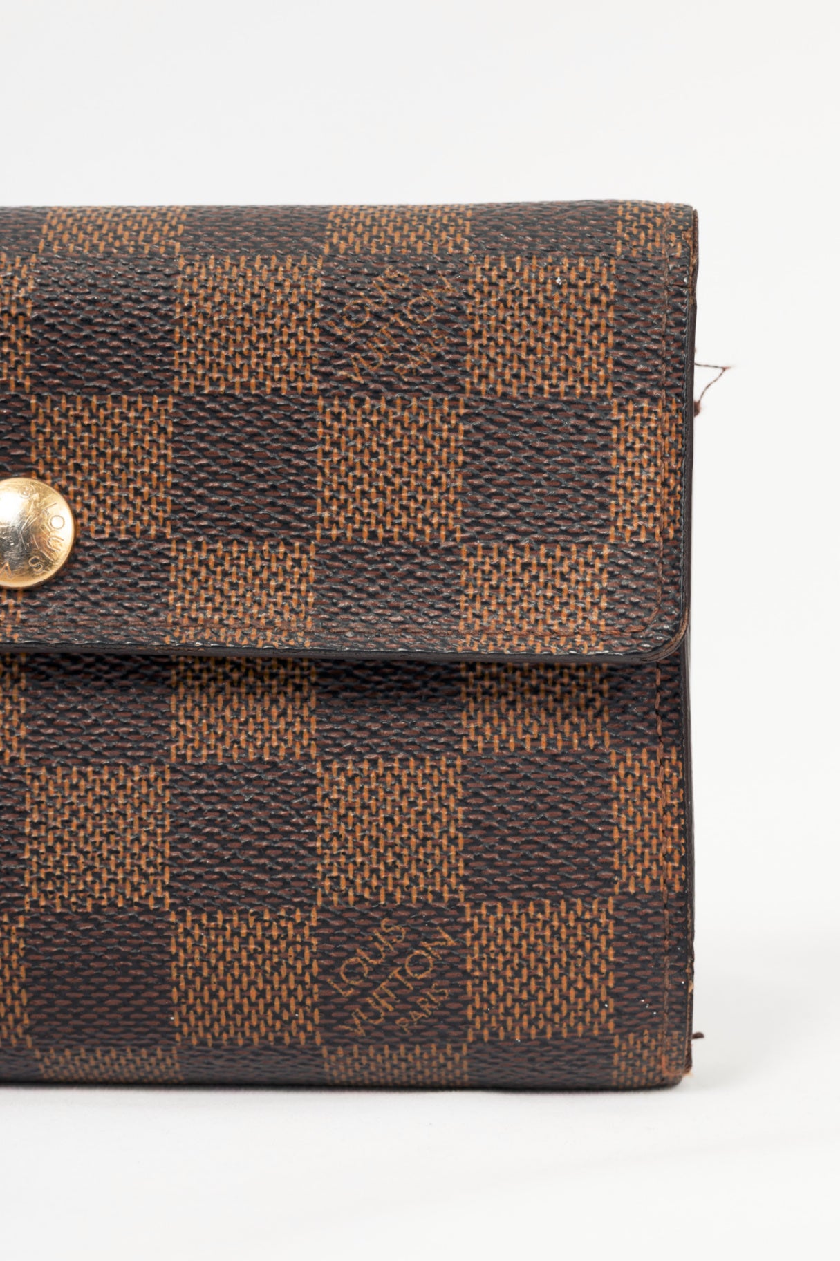 Louis Vuitton Alexandra Damier Ebene Portefeuille Wallet