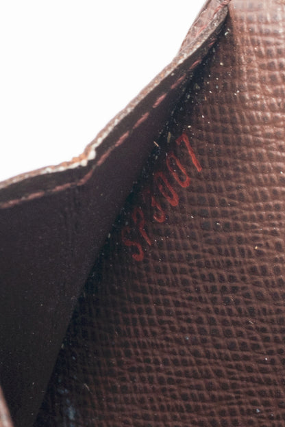 Louis Vuitton Alexandra Damier Ebene Portefeuille Wallet