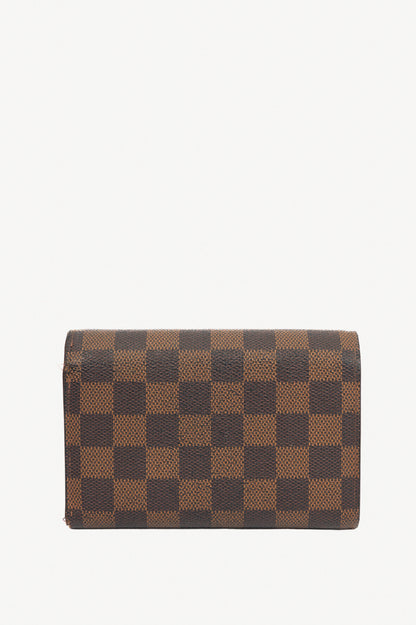 Louis Vuitton Alexandra Damier Ebene Portefeuille Wallet