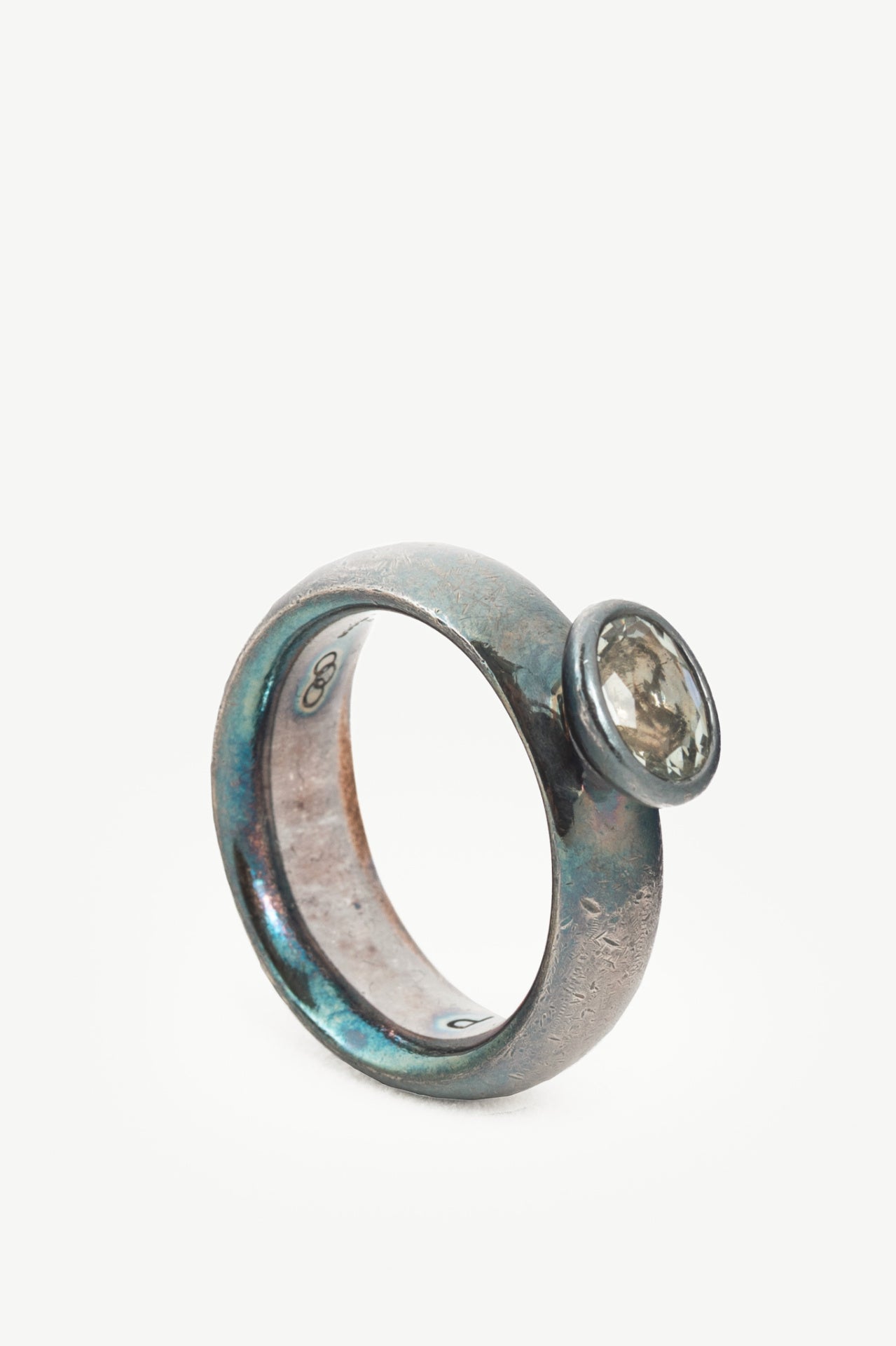 Links of London Sterling Silver Oval-Stone Ring