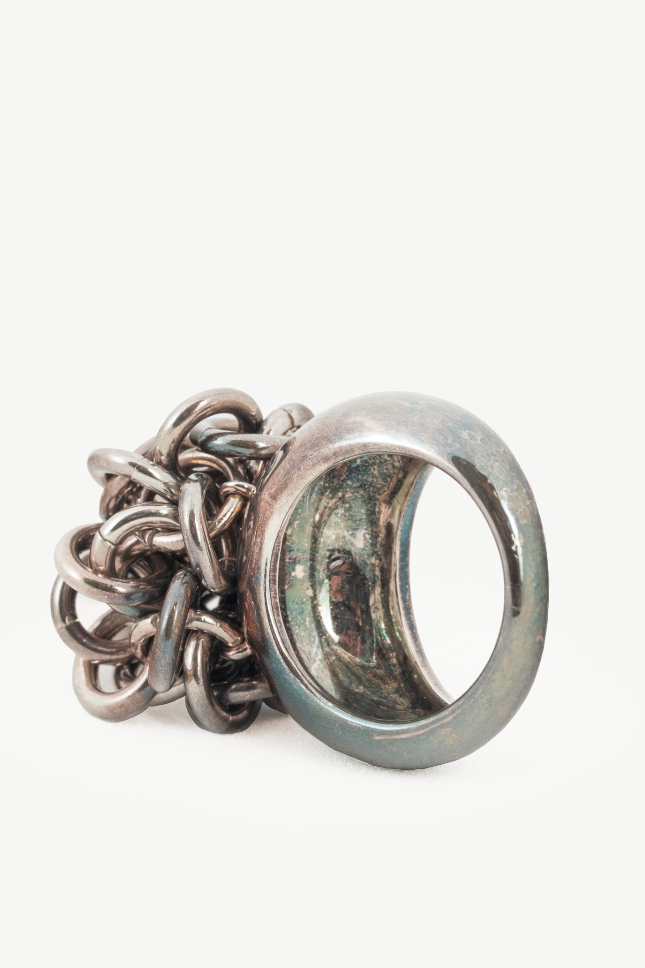 Links of London Hope Sterling Silver Chain-Cluster Ring