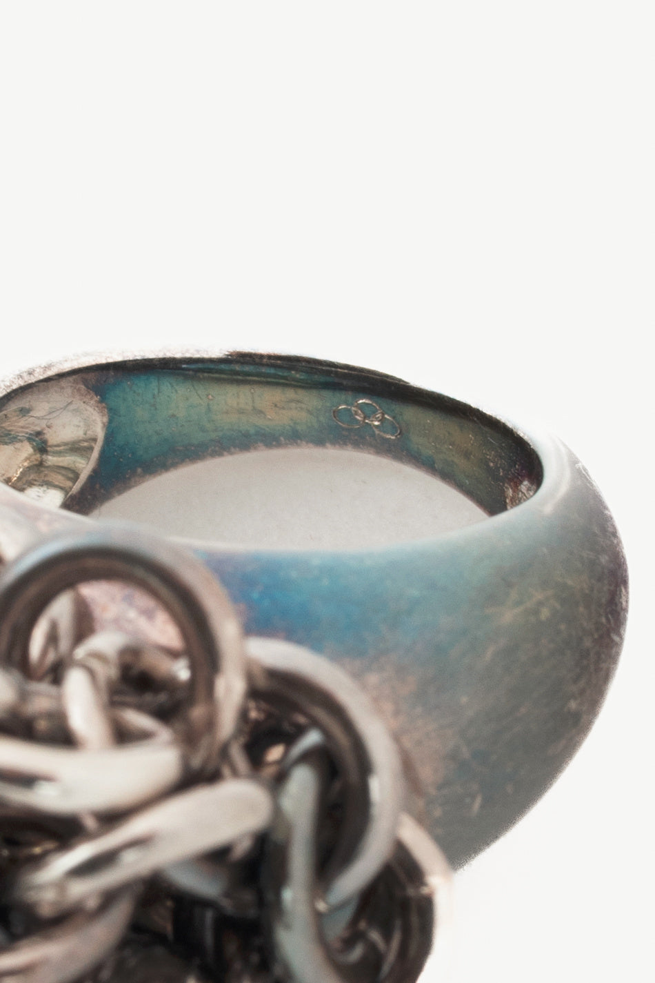 Links of London Hope Sterling Silver Chain-Cluster Ring