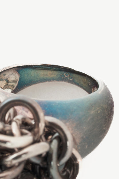 Links of London Hope Sterling Silver Chain-Cluster Ring