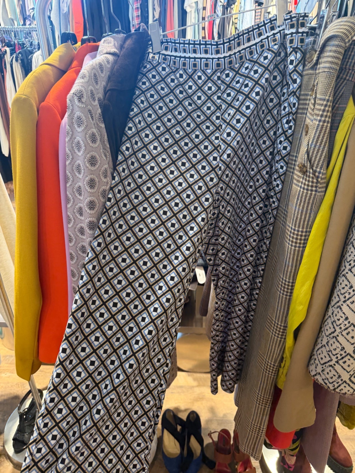 Marella Geometric Print Pants