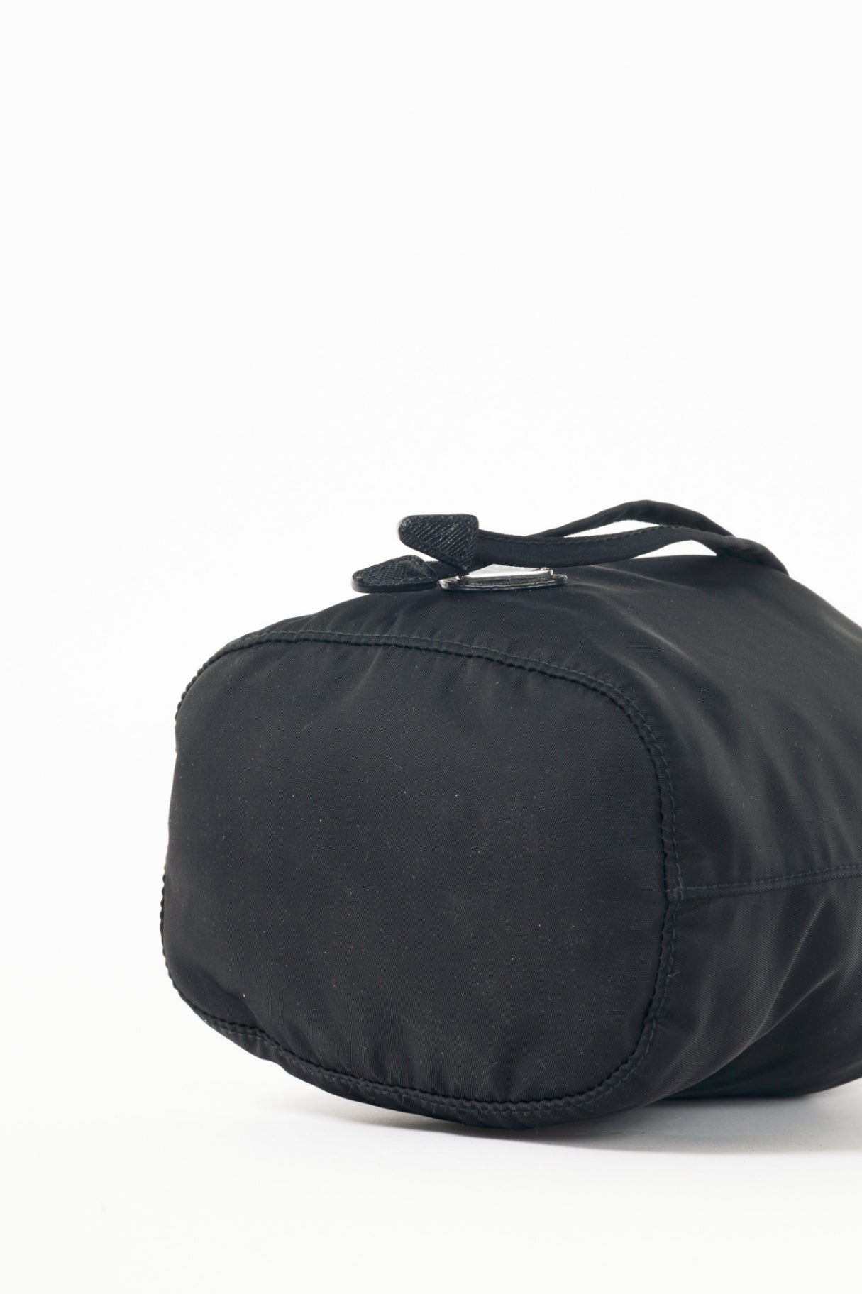 Prada Nero Tessuto Nylon Drawstring Pouch