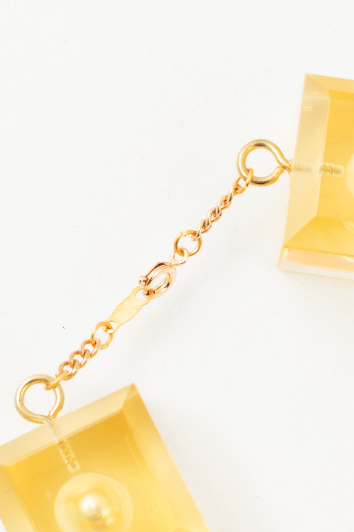 Kiko Kostadinov SSENSE Exclusive Gold Pearl Cubist Bracelet