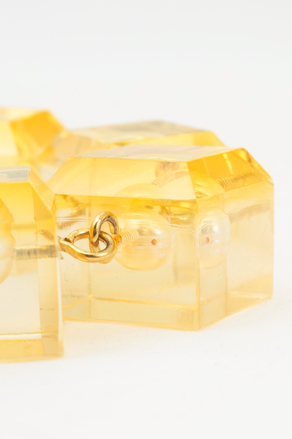 Kiko Kostadinov SSENSE Exclusive Gold Pearl Cubist Bracelet