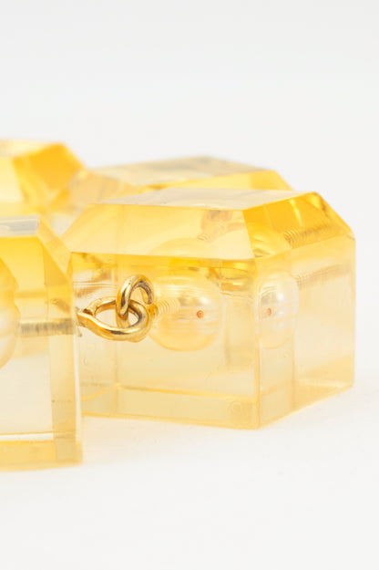 Kiko Kostadinov SSENSE Exclusive Gold Pearl Cubist Bracelet