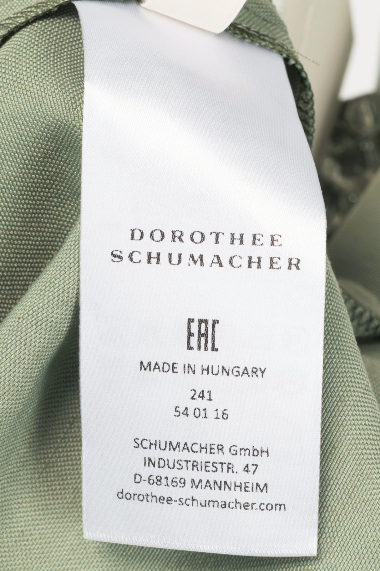 Dorothee Schumacher Summer Cruise "Pale Khaki" Embellished Linen Top