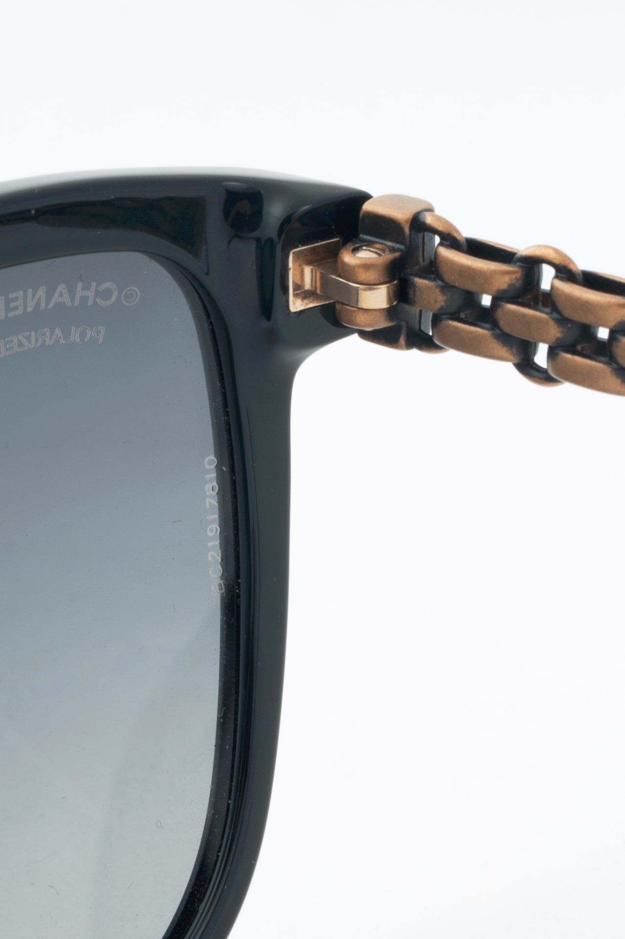 Chanel 5326 Black Chain-Temple Butterfly Sunglasses