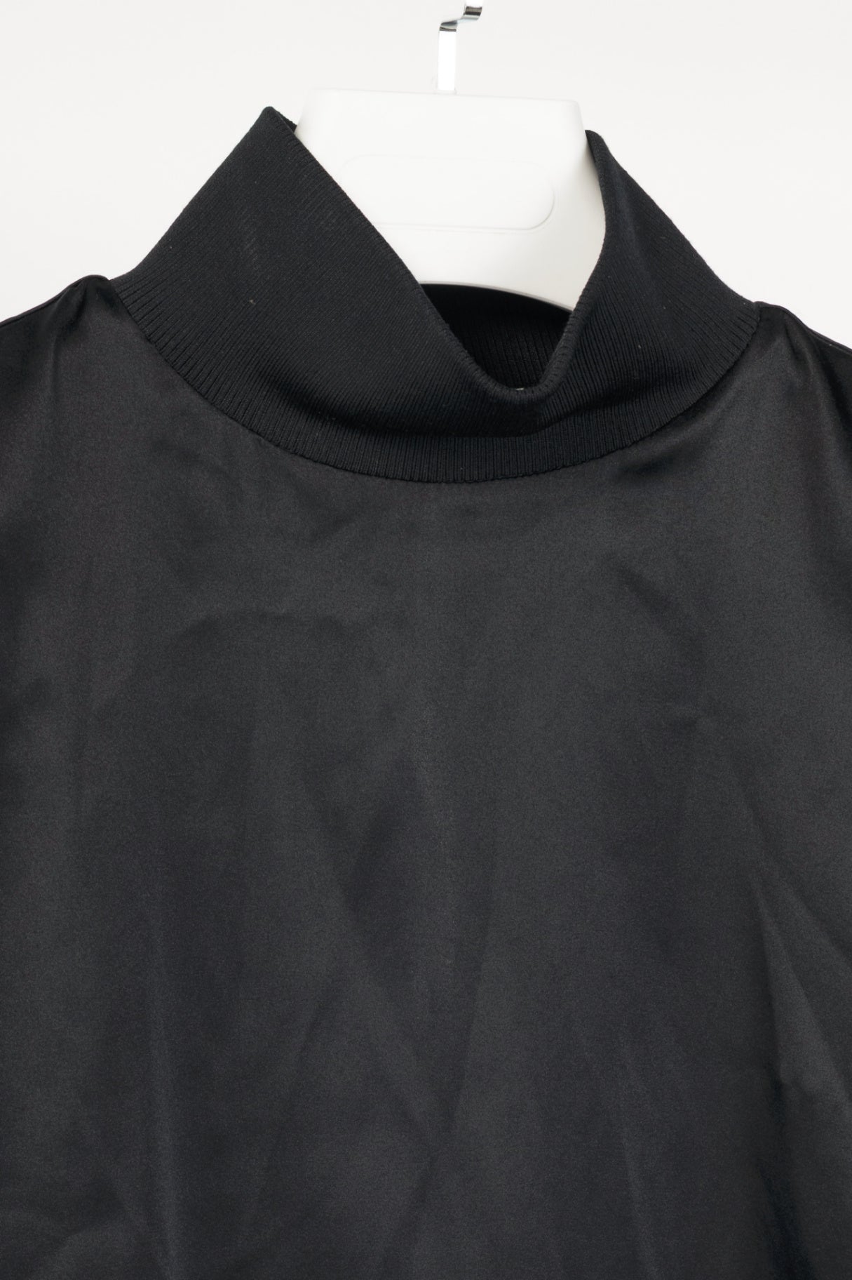 Dorothee Schumacher Shimmering Shine Black Turtleneck Tank Top