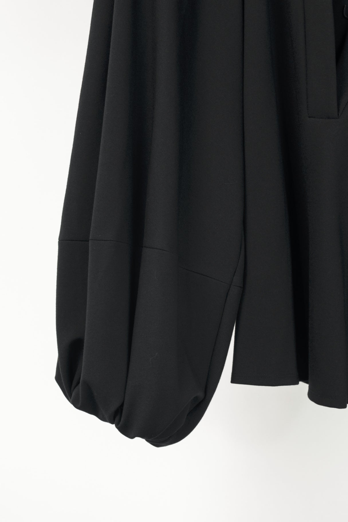 Dorothee Schumacher Emotional Essence Pure Black Balloon-Sleeve Blouse