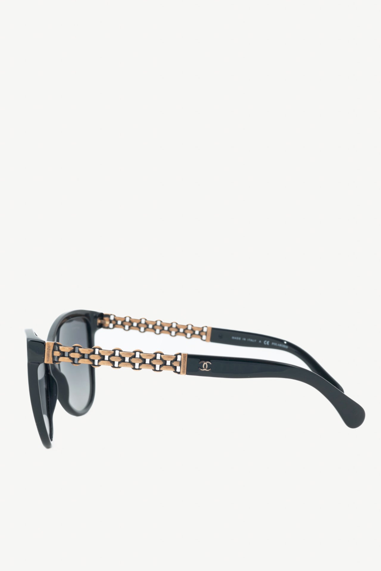 Chanel 5326 Black Chain-Temple Butterfly Sunglasses