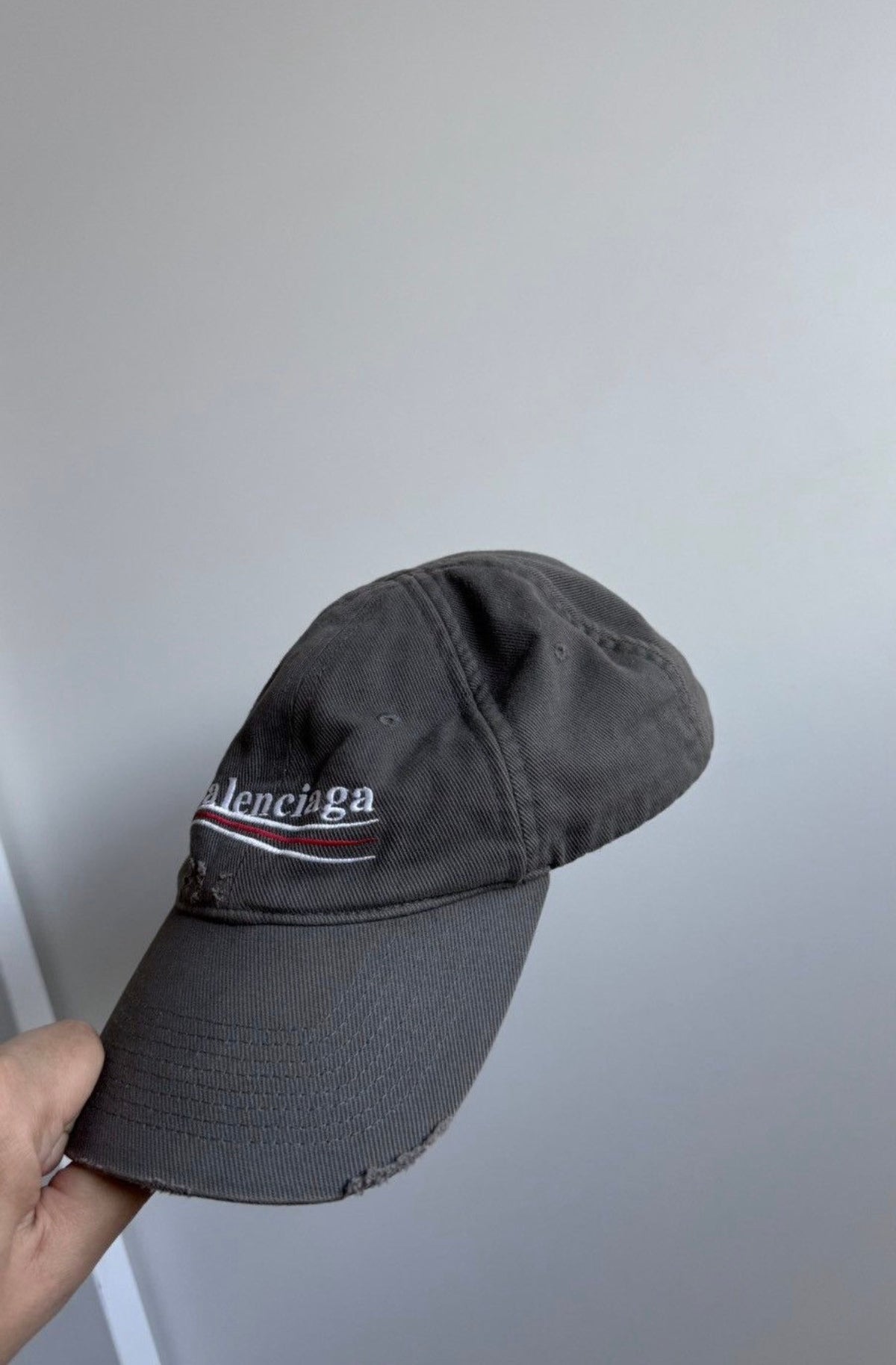 Balenciaga Political Campaign Distressed Cap