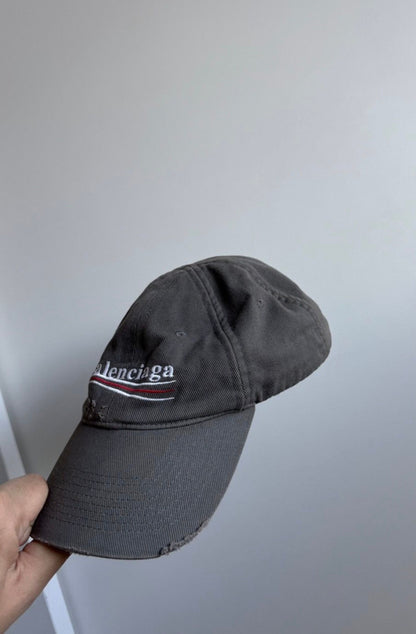 Balenciaga Political Campaign Distressed Cap