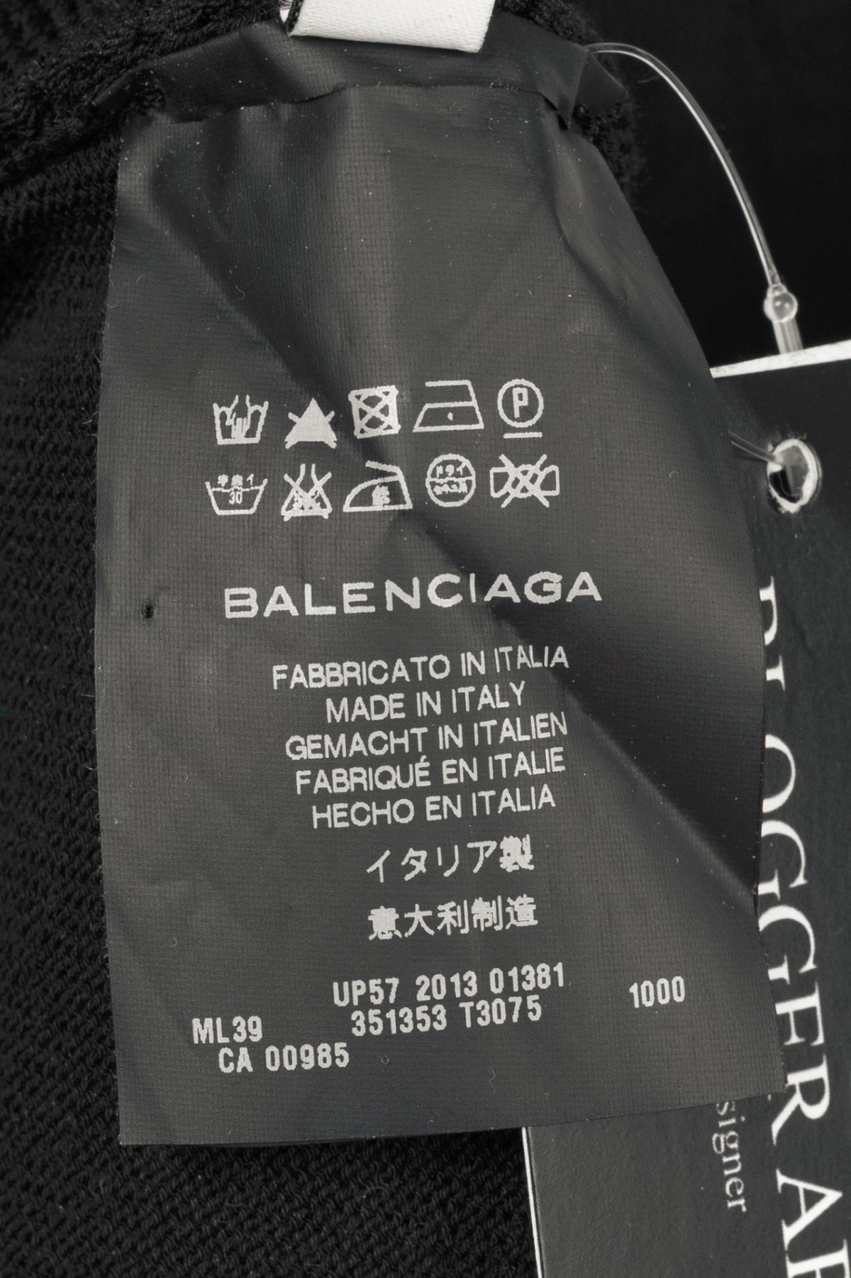 Balenciaga Black Cotton-Knit Sleeveless Trapeze Sweater Dress