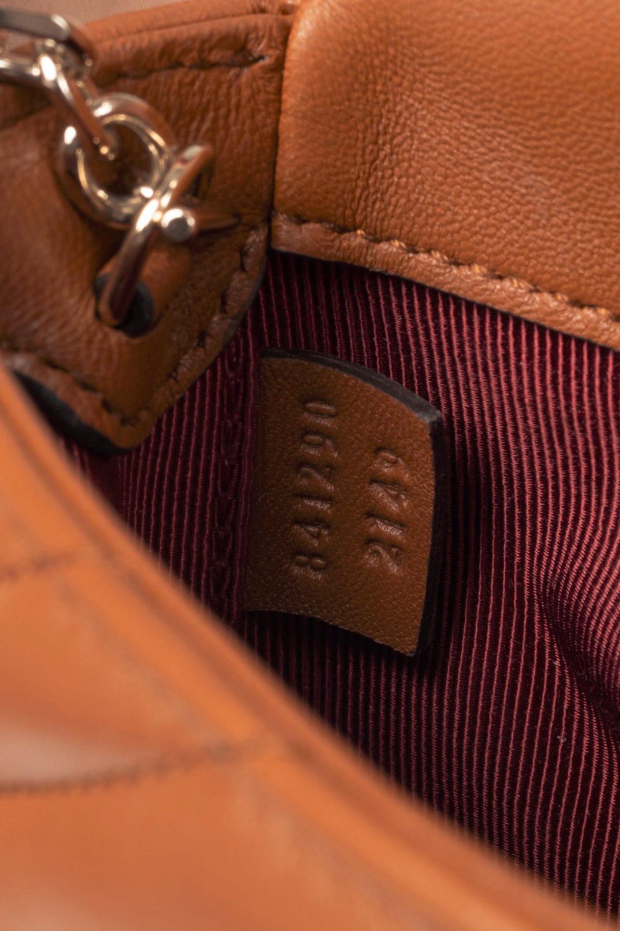 Gucci GG Marmont Brown Matelassé Chevron Mini Shoulder Bag