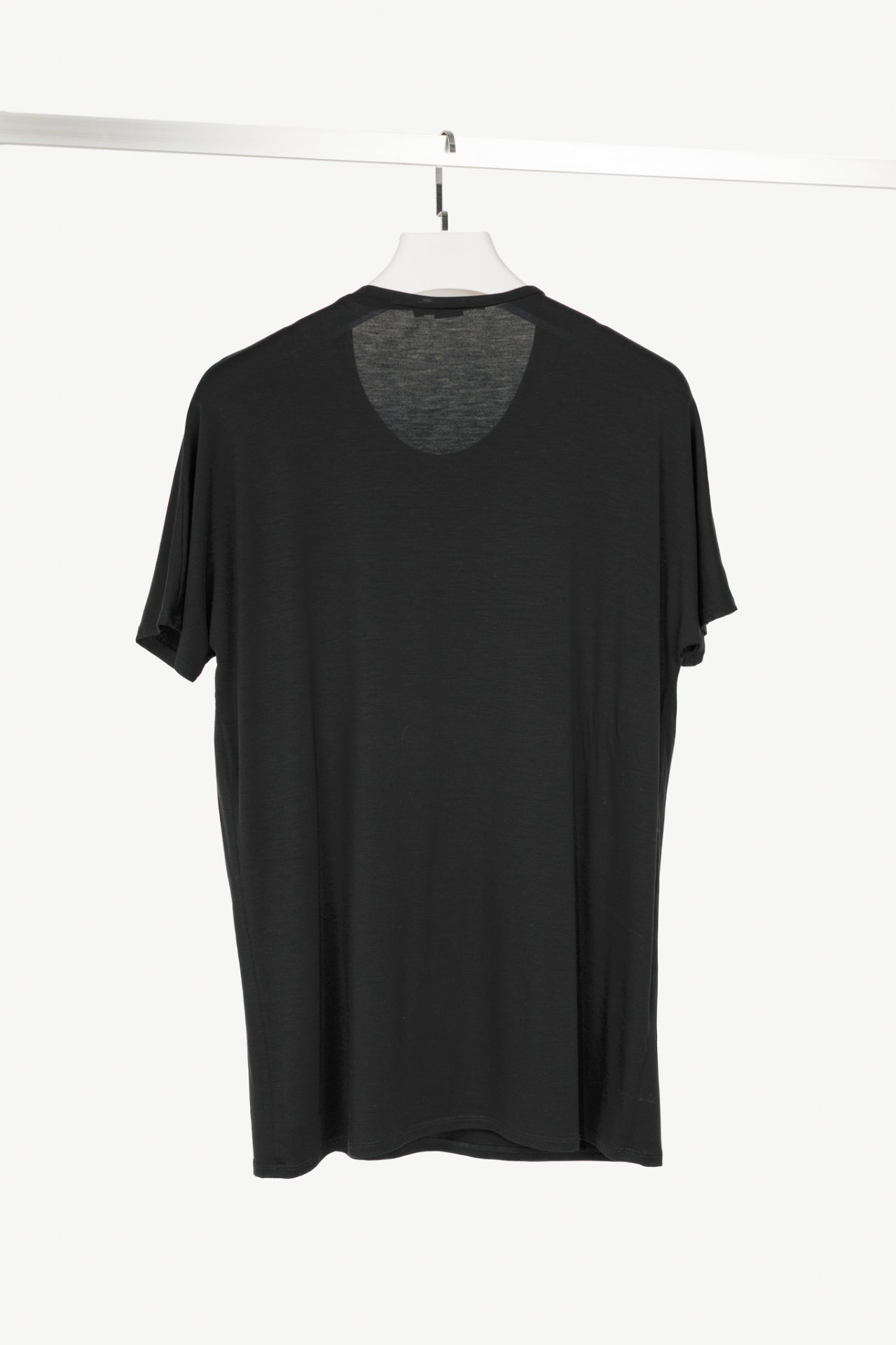 Marie Saint Pierre Black Jersey Geometric-Applique T-Shirt