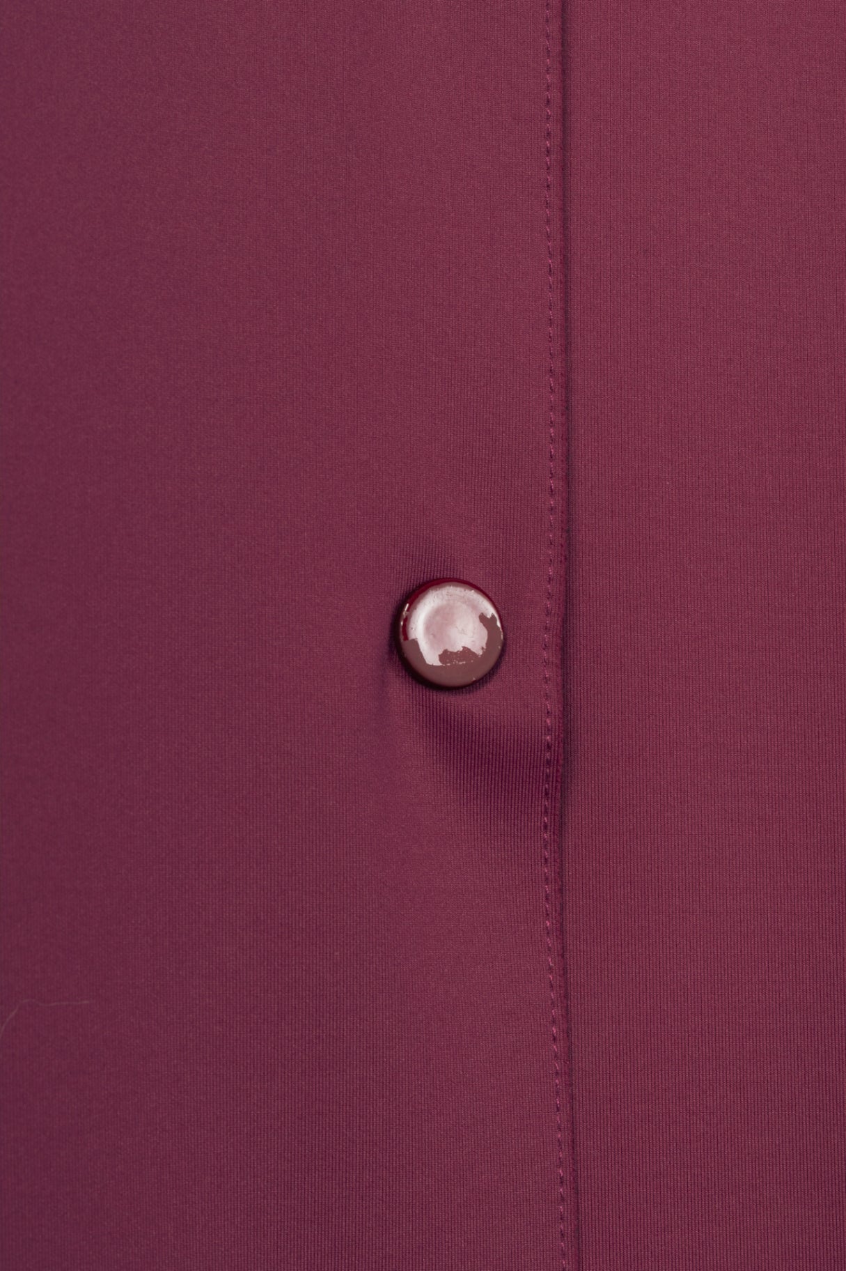 Liviana Conti Plum Neoprene Snap-Closure Shirt Jacket