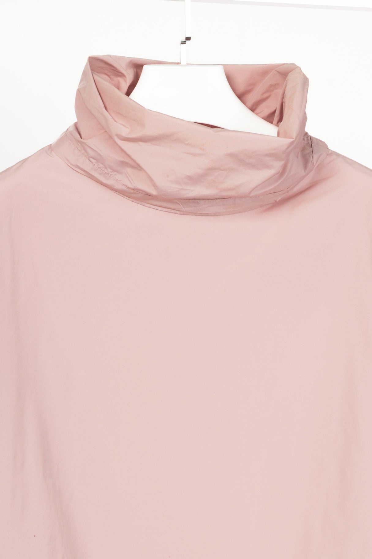 XD Xenia Design Begi Pink Taffeta Cowl-Neck Top