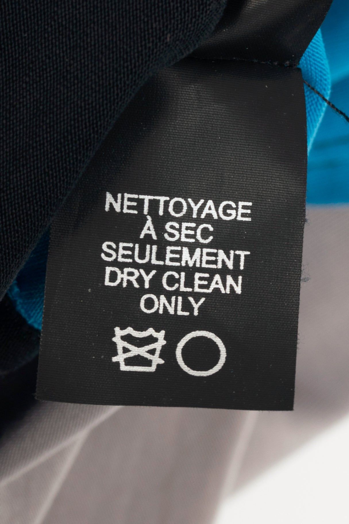 Marie Saint Pierre Black, Grey & Blue Jersey Colour-Block T-Shirt