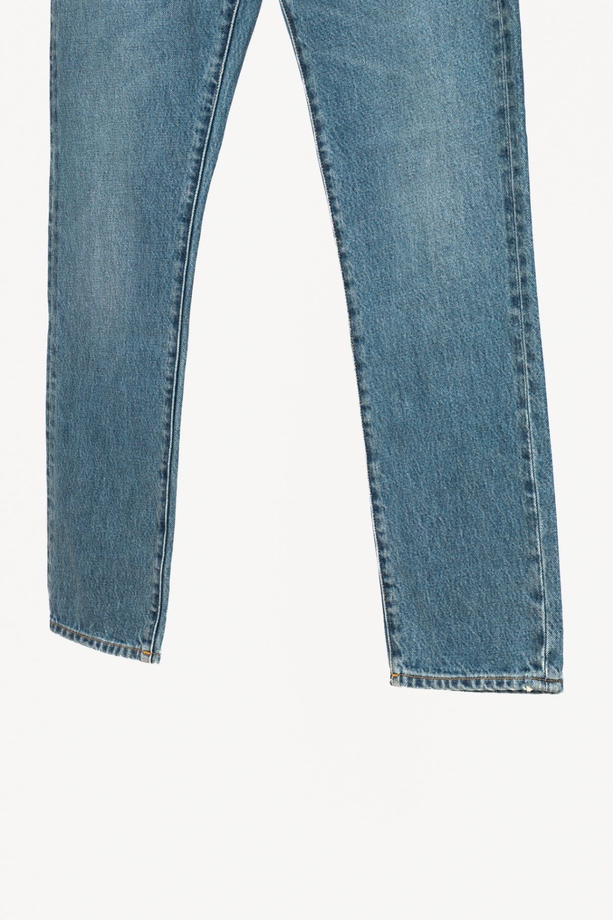 Toteme Vintage Wash Regular Fit Slim Straight High-Waist Jeans
