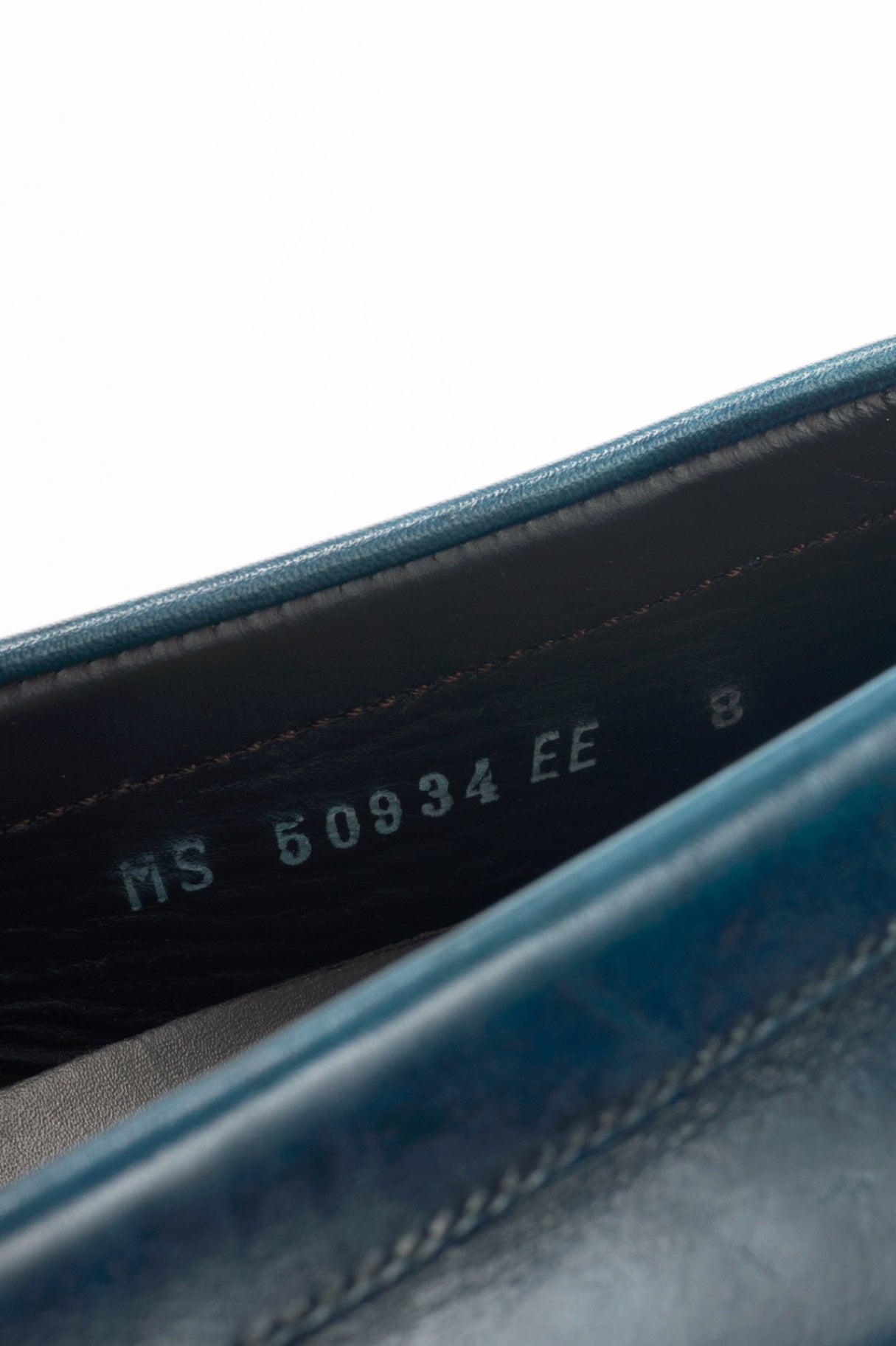 Salvatore Ferragamo Blue Leather Gancini Ornament Drivers